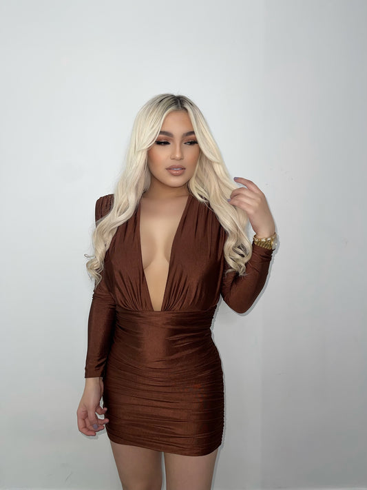 Sexy chocolate Dress