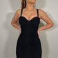 Jade Black Dress